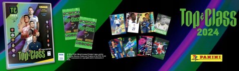 ALBUM TOP CLASS 2024 KARTY PIŁKARSKIE MEGA ZESTAW STARTOWY PANINI FIFA ALBUM TOP CLASS 2024 KARTY PIŁKARSKIE MEGA ZESTAW STARTOWY PANINI FIFA