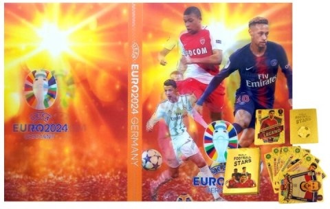 Album 3D na 432 karty PIŁKARSKIE EURO 2024 kolekcjonerskie +55 złotych kart Album 3D na 432 karty PIŁKARSKIE EURO 2024 kolekcjonerskie +55 złotych kart