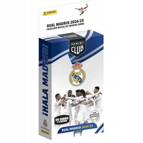 Blister Real Madryt Panini Club 2025 Karty Piłkarskie Szansa na Autograf