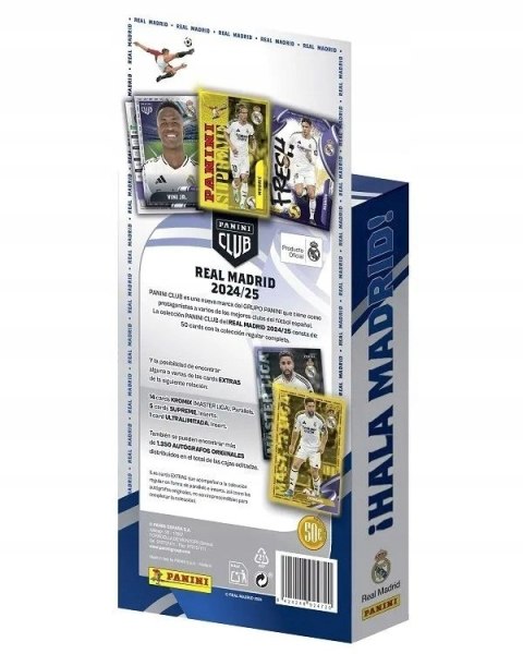 Blister Real Madryt Panini Club 2025 Karty Piłkarskie Szansa na Autograf