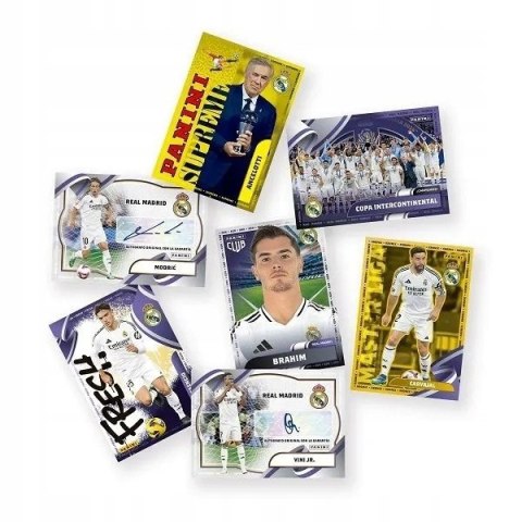 Blister Real Madryt Panini Club 2025 Karty Piłkarskie Szansa na Autograf