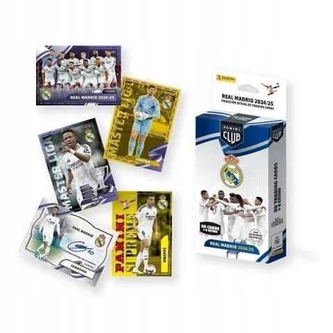 Blister Real Madryt Panini Club 2025 Karty Piłkarskie Szansa na Autograf