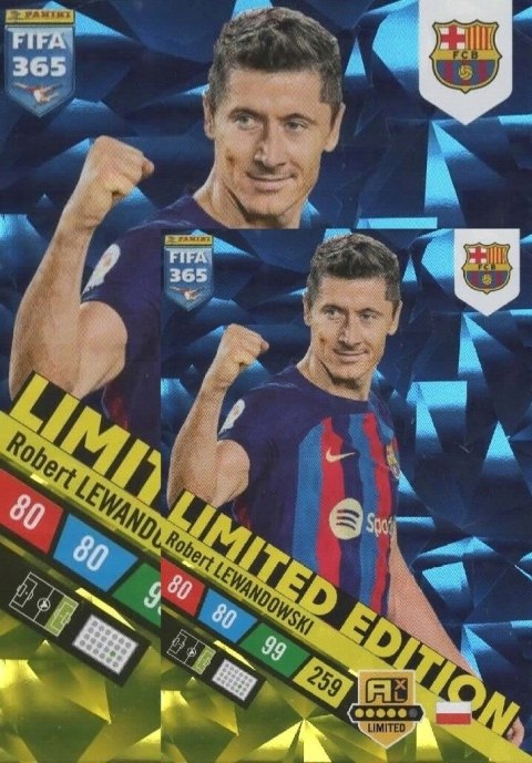 FIFA 365 2023 Karta Limited XXL Robert Lewandowski FIFA 365 2023 Karta Limited XXL Robert Lewandowski
