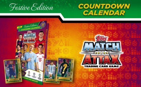 KALENDARZ ADWENTOWY MATCH ATTAX 2024 CHAMPIONS LEAGUE KARTY PIŁKARSKIE