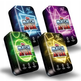 MEGA PUSZKA MATCH ATTAX 2025 KARTY PIŁKARSKIE TOPPS 44 KARTY +4 LIMITED