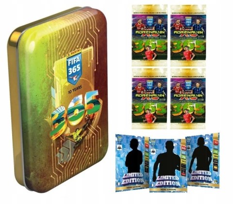 PUSZKA MAŁA KOLEKCJONERSKA FIFA 365 2025 KARTY PIŁKARSKIE ADRENALYN PANINI