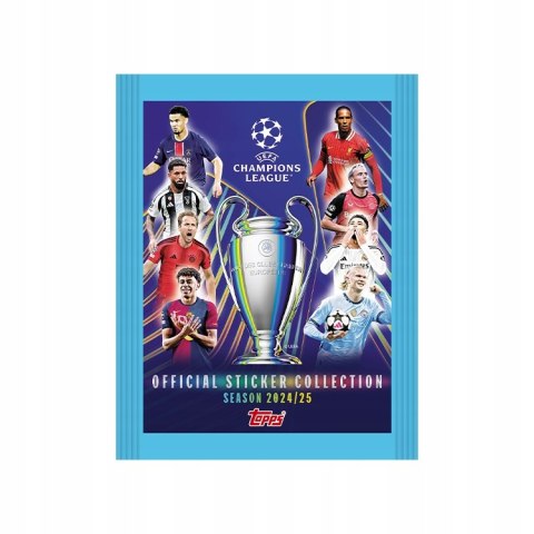 UEFA CHAMPIONS LEAGUE 2025 BOOSTER PACK 51 NAKLEJKI PIŁKARSKIE OUTLET