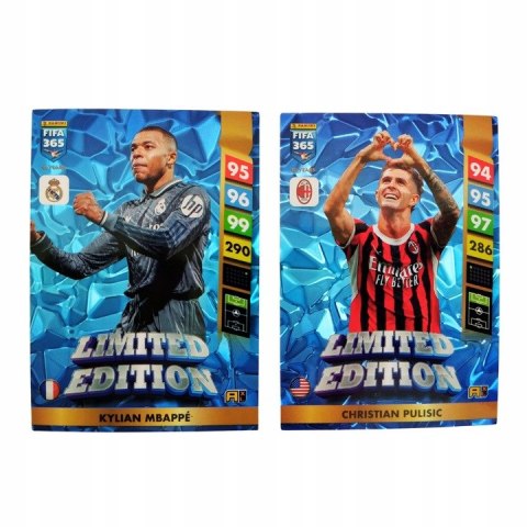 UPGRADE FIFA 365 2025 PANINI NEW YEARS REVOLUTION 48 KARTY + LIMITED MBAPPE
