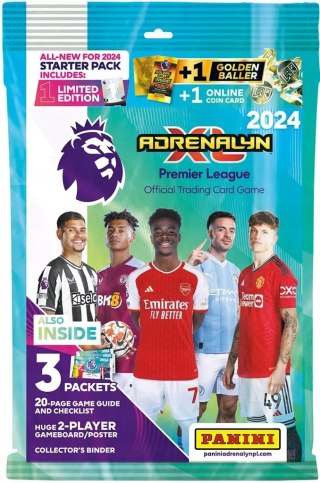 ZESTAW startowy Panini Premier League 2024 XL | 21 kart + album +przewodnik