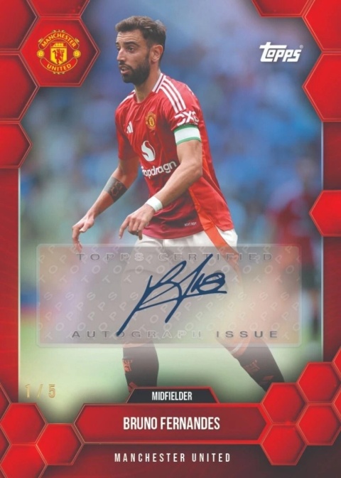 2024-25 Topps Manchester UNITED Fan Set