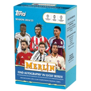 Topps Merlin UCC 2024/25 Value Box Karty Piłkarskie
