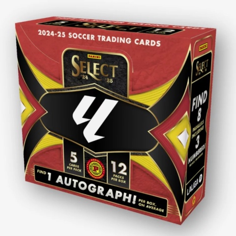 2024/25 Panini La Liga Select Hobby International Box Autograf