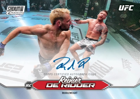 2025 Topps UFC Stadium Club Value Box