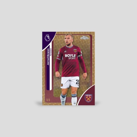 2026 Topps Chrome Premier League Hobby Box