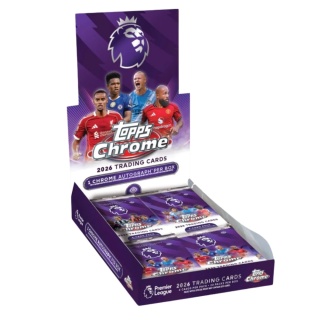 2026 Topps Chrome Premier League Hobby Box