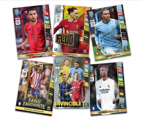 ALBUM FIFA 365 2025 PANINI ZESTAW STARTOWY KARTY PIŁKARSKIE SASZETKI