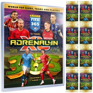 Album na Karty FIFA 2025 Panini 365 Limited + 48 Kart Piłkarskich