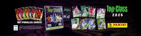 Album na Karty Piłkarskie TOP CLASS 2025 Panini Mega Zestaw Startowy Klaser
