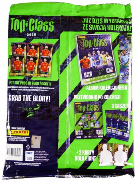 Album na Karty Piłkarskie TOP CLASS 2025 Panini Mega Zestaw Startowy Klaser