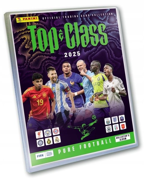 Album na Karty Piłkarskie TOP CLASS 2025 Panini Mega Zestaw Startowy Klaser