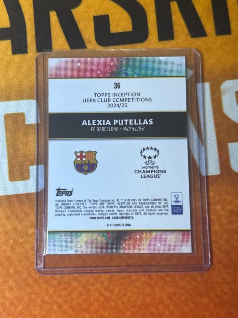 Alexia Putellas /150 FC Barcelona - Topps Inception 2024-25