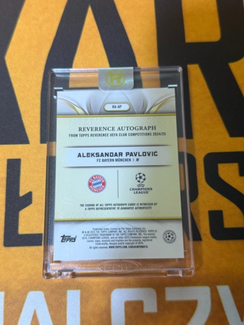 Aleksandar Pavlovic /50 Auto - Topps Reverence 2024-25