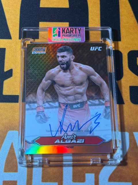 Amir Ablazi Auto /25 - 2025 Topps UFC Stadium Club