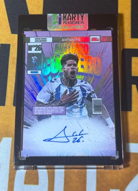 Antonio Cordero Auto On Card /10 - 2025 Club Legacyz Comic Book