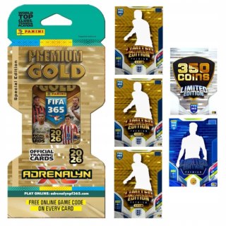 Blister Premium Gold FIFA 365 2026 Panini Adenalyn XL