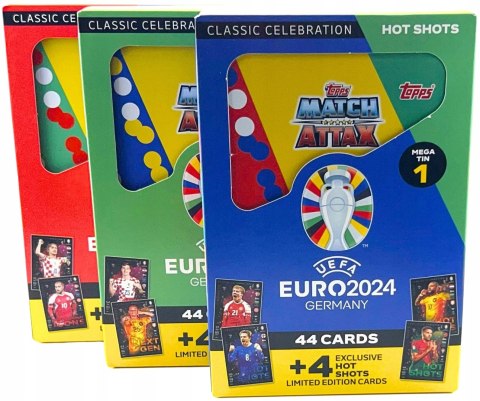 Duża Puszka EURO 2024 Karty Piłkarskie Topps Match Attax