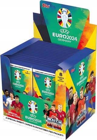 Euro 2024 Topps Match Attax Box 36 Saszetek 288 Kart Piłkarskich