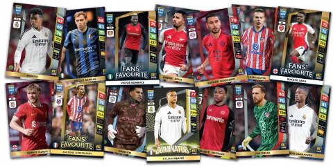 FAT PACK FIFA 2025 KARTY PIŁKARSKIE SASZETKA ADRENALYN XL 26 KART