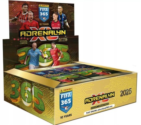 FIFA 365 2025 Box 24 Saszetki 144 Kart Piłkarskich Panini