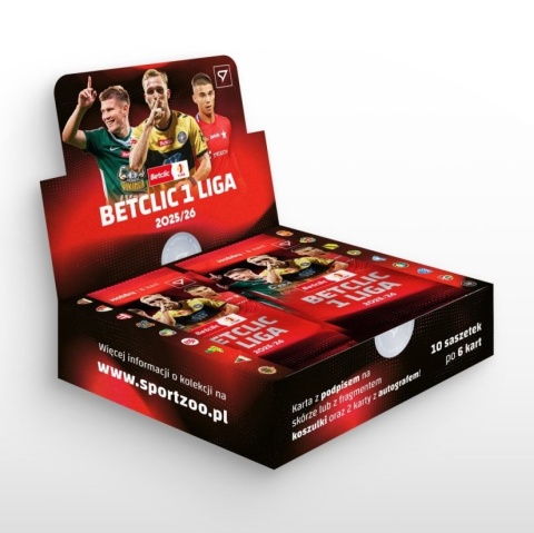 Hobby Box BetClic 1 Liga 2025/26 Karty Piłkarskie