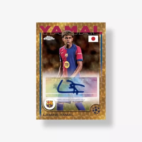 Hobby Box Topps UEFA 2025 Japan Edition