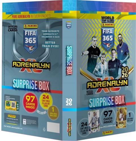 Kalendarz Adwentowy FIFA 365 2026 Surprise BOX Panini Karty Piłkarskie