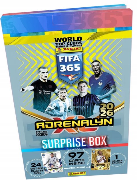 Kalendarz Adwentowy FIFA 365 2026 Surprise BOX Panini Karty Piłkarskie