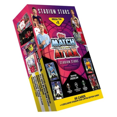 Karty piłkarskie Match Attax Duża Puszka 2023/24 Możliwy wybór koloru Topps