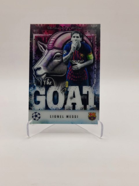 MATCH ATTAX EXTRA 2025 2025 GOAT LM LIONEL MESSI FC BARCELONA RARE 1:450