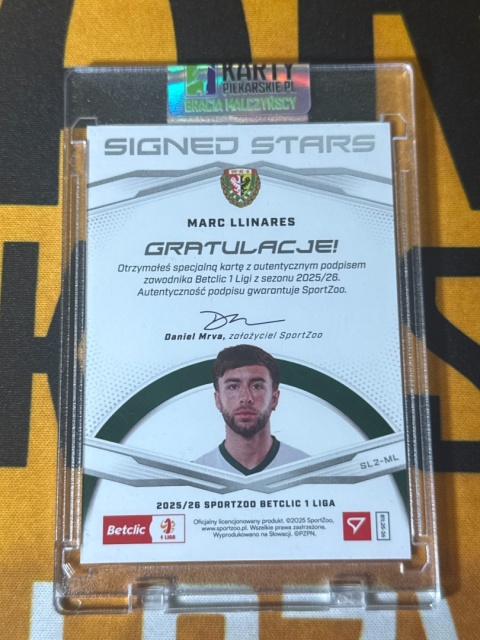 Marc Llinares /60 Auto Śląsk Wrocław - Betclic 1 Liga 2025-26