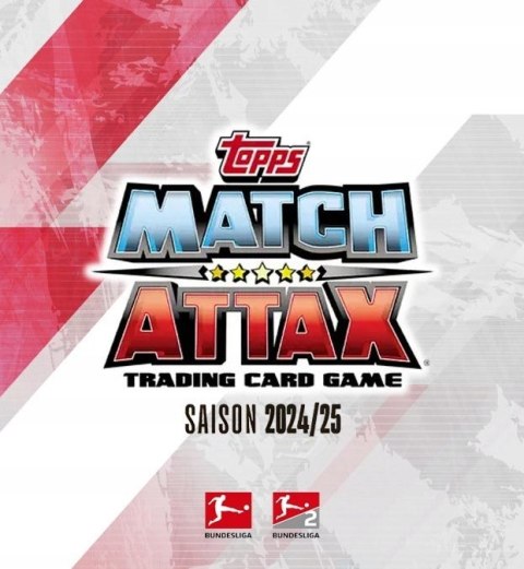 Match Attax Bundesliga 2025 Topps Karty Piłkarskie 10 Saszetek 120 Kart