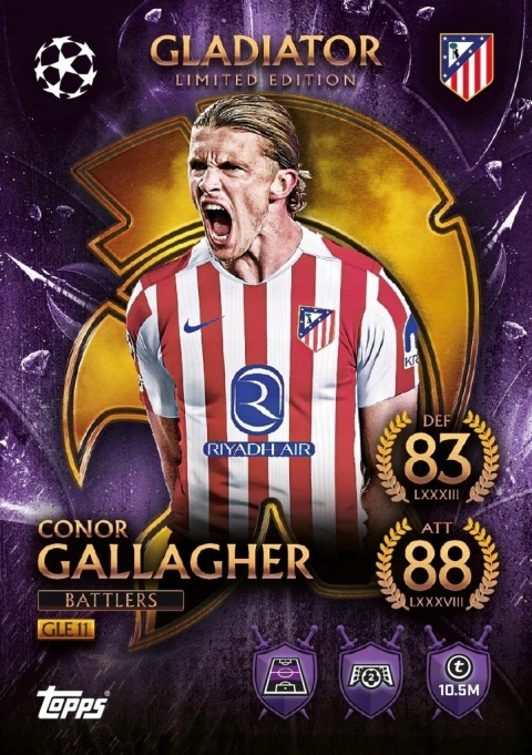 Mega Puszka #4 Match Attax 2025/26 Topps Battlers Karty Piłkarskie