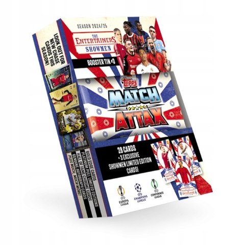 Mini PUSZKA Match Attax 2025 UEFA Topps Karty Piłkarskie do Albumu