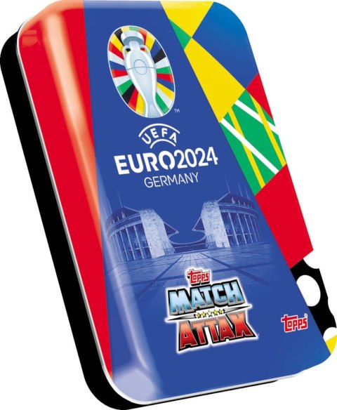 PUSZKA MINI EURO 2024 KARTY PIŁKARSKIE TOPPS MATCH ATTAX 28 KART +3 LIMITED