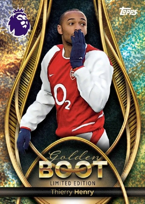 Premier League 2026 Topps Golden Boot Tin Karty Piłkarskie Złoty But Puszka