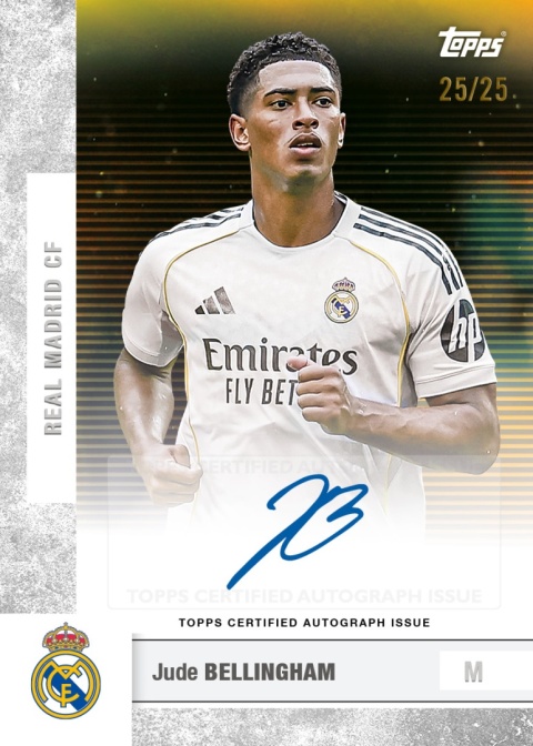 Topps Real Madrid Team Set 2025/26