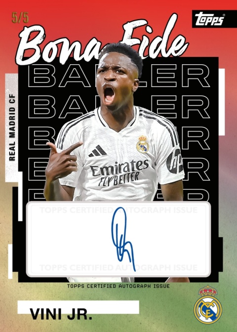 Topps Real Madrid Team Set 2025/26