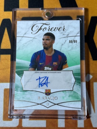 Ronald Araujo Auto /99 - Topps Fc Barcelona Forever