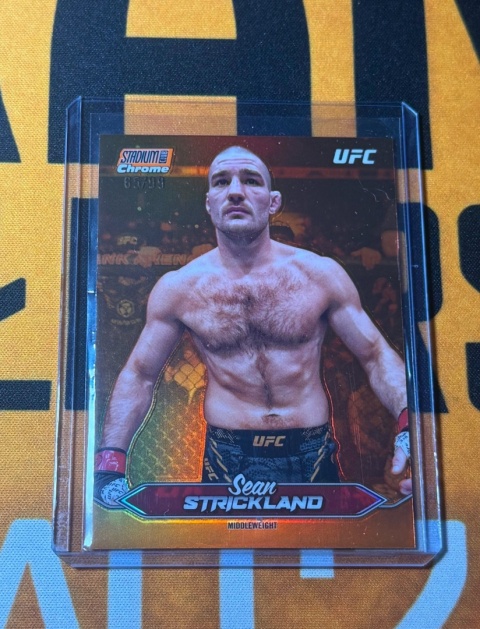 Sean Strickland /99 - 2025 Topps UFC Stadium Club