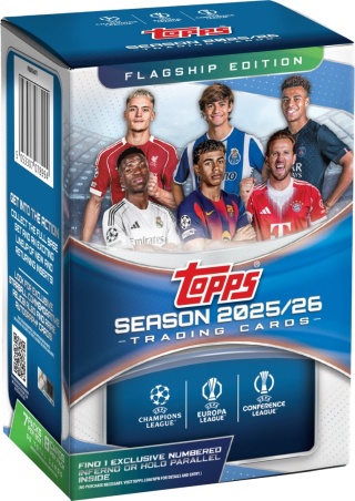 Topps 2025/26 UEFA Club Competitions Value Box